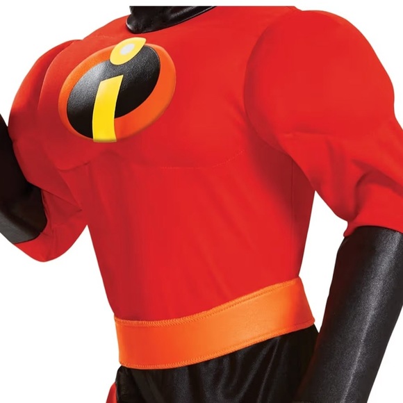 NWT Dash The Incredibles  Disney/Pixar 2T muscle costume  superhero - Picture 4 of 9